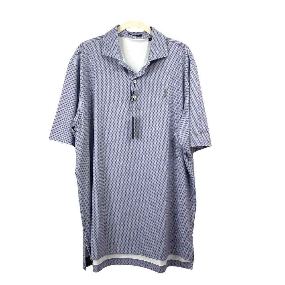 NEW Turtleson‎ Performance Polo golf shirt Size M purple pink teal